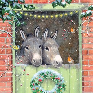 Festive Donkey Stable